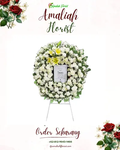 Krans Bunga Duka Cita di Pucungsari